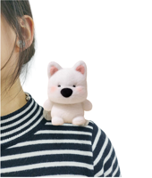 Greenmart RTS Super Doux Peluche Épaulette Magnétique Inspirée des Fêtes de Noël Couverture Confortable en Coton PP pour Enfants Cadeau Usine ODM