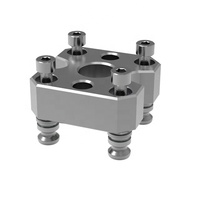 Système de serrage à point zéro manuel 52 mm SET de l'usine chinoise, dispositif de changement rapide de plateau, force de serrage 5KN, modèle 4GWTP-5 pour machines