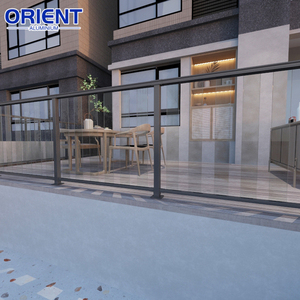 Nouvelle conception 2026 : Garde-corps de luxe en aluminium et verre, balustrade de balcon moderne de haute qualité, barrière de sécurité métallique premium - Product Image 4