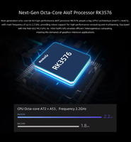 Module SoM ROCKCHIP RK3576 38 * 38 mm de taille mini, carte Linux Android 14.0 RK3576 Octa Core, module SoM Rockchip RK3576