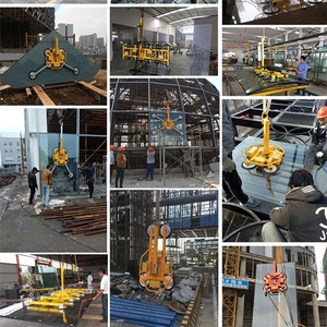 Новая электрическая машина для вакуумной подачи и монтажа наружных стеклянных панелей зданий с дистанционным управлением, силой всасывания 3000 Н, для установки штор, грузоподъемность 800 кг - Product Image 6