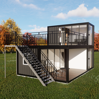 Maison conteneur pliable/de 20 pieds avec conception modulaire, assemblage rapide et installation facile - Conception personnalisable