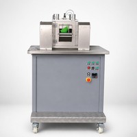 Machine de granulation de plastique, broyeur à deux rouleaux pour carbonate de calcium, mélangeur de composés CaCO3 et talc, granulation pour tests en laboratoire, certifié CE