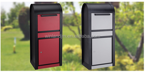 Caja de Entrega personalizada popular Caja de envío de paquete de metal para exteriores de acero galvanizado con cerradura inteligente <span class=keywords><strong>digital</strong></span> para <span class=keywords><strong>correo</strong></span> - Product Image 3