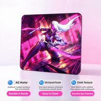Alas Mouse Gaming Kaca Temper Berkualitas Tinggi, Anti Selip, Presisi Tinggi, Tahan Air, Tahan Lama untuk Kantor dan Gaming