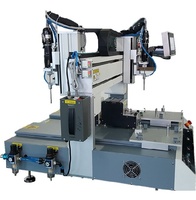 XYZ Tournevis robotique automatique Manche en bois Table de travail électrique-Boîtier de support OEM personnalisable Emballage inclus