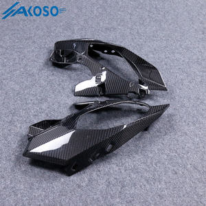 AKOSO <span class=keywords><strong>F900XR</strong></span> <span class=keywords><strong>2023</strong></span> Carénages de carrosserie 3K Carénage de support de phare avant de moto en fibre de carbone sèche pour BMW F900R <span class=keywords><strong>F900XR</strong></span> 2020 + - Product Image 3
