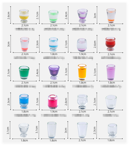 Muñeca hogar Baño conjunto Kawaii Mini <span class=keywords><strong>vino</strong></span> cerveza 3D café té fruta jugo taza zapato encanto resina tazas miniatura chico comida Juguetes - Product Image 5