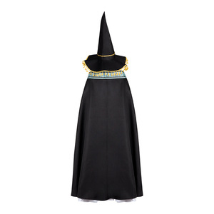 Costume de cosplay Coco Witch, robe de magie noire avec chapeau pointu, tenue d'Halloween pour adulte - Product Image 5