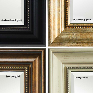 Hot bán đầy đủ chiều dài hình chữ nhật đầy đủ cơ thể bằng gỗ khung đứng miễn phí mặc quần áo tầng gương gương - Product Image 3