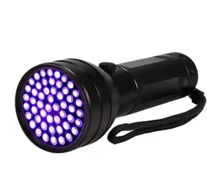 UV Torcia Elettrica luce Nera 51 LED Portatile Pet Dog Cat Urina Tappeto Stain Detector 395nm