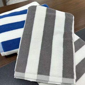 <span class=keywords><strong>Serviette</strong></span> de bain en coton rayé super douce, luxueuse, à séchage rapide, idéale pour le <span class=keywords><strong>ski</strong></span>, la natation et la plage, en tissu éponge teint en fil - Product Image 3