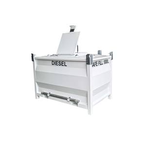 Réservoir <span class=keywords><strong>IBC</strong></span> autoportant à double paroi en acier au carbone SUMAC, <span class=keywords><strong>conteneur</strong></span> de stockage de carburant 2000L/4000L, diesel, essence, stationnaire - Product Image 2