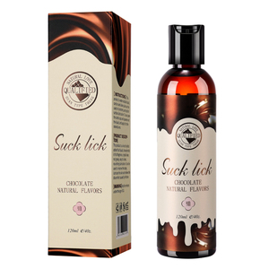 COKELIFE 120ml <span class=keywords><strong>Couple</strong></span> Vibrator Lubrifiant comestible de qualité alimentaire Lubrifiant oral comestible au chocolat Lubrifiant féminin à base d'eau Gel - Product Image 1