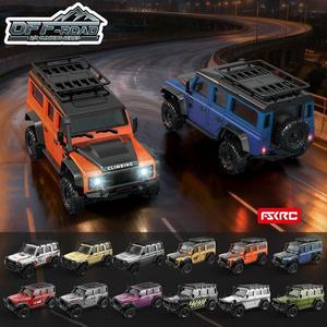 HuangBo HB Toys 1/43 4WD <span class=keywords><strong>RC</strong></span> Rock Crawler 2.4Ghz Proporcional Metálico Todoterreno SUV Doble Carrocería Control por APP RTR Mini Coche de Escalada - Product Image 1