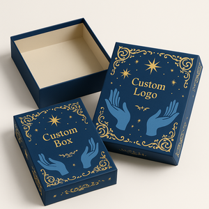 Caja de base y tapa personalizada de fábrica para juego de mesa, naipes asesinos impermeables, caja de embalaje de naipes educativos para niños - Product Image 1