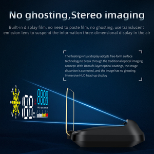 Outil <span class=keywords><strong>de</strong></span> diagnostic <span class=keywords><strong>de</strong></span> navigation GPS OBD2 <span class=keywords><strong>C5</strong></span> Auto Electronics avec affichage tête haute HUD et plaque réfléchissante pour voitures - Product Image 4