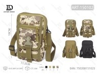 Borsa per telefono mimetica da uomo in nylon M1180102 con tracolla per telefono - Product Image 1