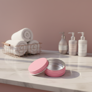 Boîtes de bougies à biscuits en métal personnalisées de Noël 40*17mm 15g boîte décorative de cuisson auto-scellante pour stock d'utilisation industrielle de parfum cosmétique - Product Image 2