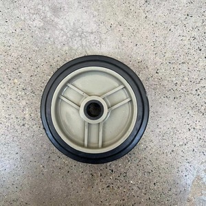Plowing <b>Wheel</b> Weight 4-Inch Belt Driven Air Compressor <b>Caster</b> Replacement Part - Product Image 2
