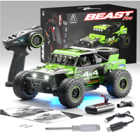 ZL E RC Crawler 4WD Brushless Full Proportional High Speed Off Road Racing Simulation LED Light Bar Remote Control