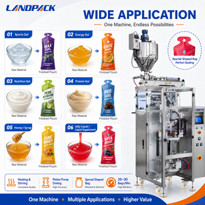 Machine d'emballage de sachets <span class=keywords><strong>mini</strong></span> liquides de gel sportif au <span class=keywords><strong>lait</strong></span> de soja à voie unique - Product Image 3