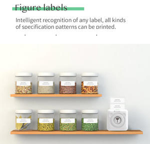 เครื่องพิมพ์ A6 <span class=keywords><strong>Peripage</strong></span> เครื่องพิมพ์ฉลากด้วยความร้อนแบบพกพาไร้สายมือถือเครื่องพิมพ์ภาพสติกเกอร์ขนาดเล็กสำหรับบ้านทำด้วยมือ - Product Image 5