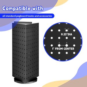 Cao cấp Countertop hiển thị Kit 4 bên 360 độ stuble <span class=keywords><strong>Pegboard</strong></span> hiển thị đứng mục nhỏ treo suooprt - Product Image 3
