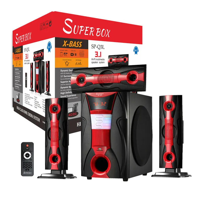SUPER BOX SP-Q3L selling speaker rechargeable free sample wireless speaker with rechargeable