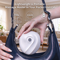 Masseur de cuir chevelu étanche IPX7, rechargeable sans fil, avec six techniques de pétrissage, chargement Type-C, pour la maison et les voyages