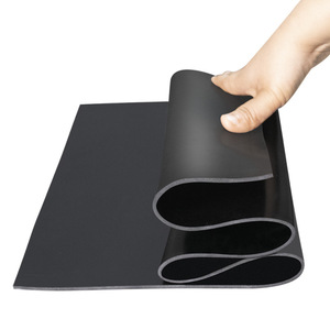 Nitrile <b>Rubber</b> Sheet Black 3mm Oil Resistant Industrial <b>Floor</b> Mat Customizable Cutting Available - Product Image 5