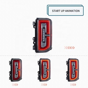 Luces Traseras LED de Nuevo Estilo para <span class=keywords><strong>Ford</strong></span> <span class=keywords><strong>Bronco</strong></span> 2021 en Adelante, 6.ª Generación U725, Conjunto de Faros Traseros - Product Image 4