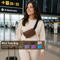 Sacs mini en EVA DIY imperméables à bandoulière, sacoches de poitrine et de taille pour femmes, usage quotidien, vente en gros