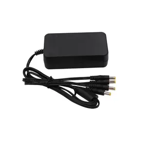 Nhà Máy Giá 4 kênh Splitter 12V 5A CCTV máy ảnh máy tính để bàn Power Adapter cho DVR