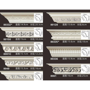 <span class=keywords><strong>Moulure</strong></span> décorative légère en polyuréthane gaufré <span class=keywords><strong>de</strong></span> style européen, série A161, pour cadre <span class=keywords><strong>de</strong></span> <span class=keywords><strong>miroir</strong></span>, installation facile, directement <span class=keywords><strong>de</strong></span> l'usine - Product Image 1