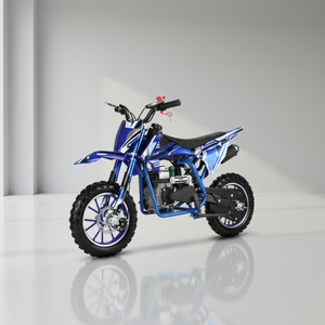 Moto tout-terrain <span class=keywords><strong>mini</strong></span> diesel 50 cm³ 4 temps à démarrage manuel, type Pit Bike, entrepôt US - Product Image 1