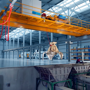 5 Ton 10 Ton 20 Ton Grab Eot Crane Metal Grab Grapple Bucket Double Girder Overhead Crane - Product Image 1