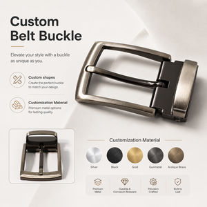 Prezzi ragionevoli fibbia della cintura di moda Logo personalizzato in metallo personalizzato in lega di zinco fibbie per <span class=keywords><strong>cinture</strong></span> in acciaio inossidabile - Product Image 1