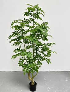 <span class=keywords><strong>Plumeria</strong></span> artificiel arbre en pot décoration intérieure et extérieure plantes vertes adaptées à la chambre hôtel maison bureau décoration - Product Image 4