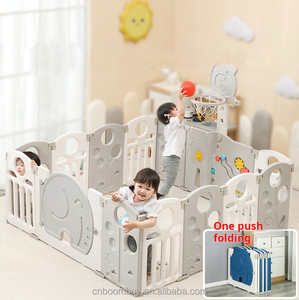 Parc de jeu <span class=keywords><strong>pour</strong></span> bébé de luxe, multi-combinaison, parc de jeu <span class=keywords><strong>pour</strong></span> tout-petits, pliable, intérieur, clôture de sécurité en plastique, <span class=keywords><strong>pour</strong></span> enfants - Product Image 1