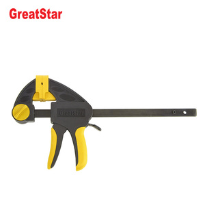 Lightweight Ratcheting <b>Quick</b> Release Metal Bar <b>Clamp</b> 6-Inch Woodworking - Product Image 2