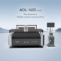 Mesin Pemotong dan Pembuat Lipatan Karton Bergelombang AOL Honeycomb Corrugated Box Cnc Oscillating Knife Dengan Sertifikasi CE