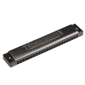Joueurs professionnels populaires débutants enfants adultes 24 trous trémolo <span class=keywords><strong>Harmonica</strong></span> C ton noir bouche orgue harpe diatonique - Product Image 2