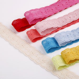 تخصيص الحدود جبر قماش مطاطي الدانتيل القطن التطريز النسيج مخصص الملابس الدانتيل مرونة لباس المرأة - Product Image 6