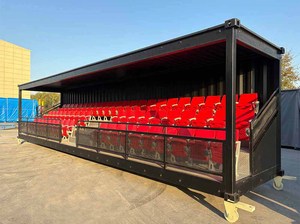 Modular Portable Metal Grandstand with <b>Cushions</b> for Football Stadiums VIP Seating Temporary Events for Sale - Product Image 2