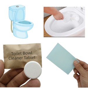 Nettoyant WC Dissolvant Rapide Parfum Frais, Détergent Jetable pour Toilettes, Comprimé Effervescent pour Cuve <span class=keywords><strong>de</strong></span> Toilettes avec Élimination des Taches - Product Image 4