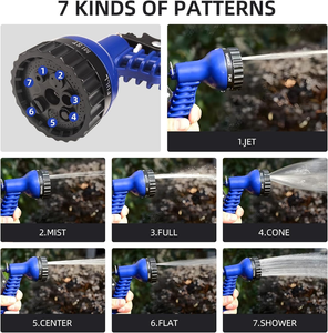 Direct Supplier's Low-Priced ANSI Certified 1/2'' Diameter Retractable Expandable Garden Watering Hose <b>Rubber</b> Brass ABS Quick - Product Image 2