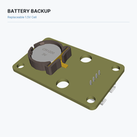 Module d'horloge temps réel RTC DS1307, module électronique I2C avec batterie de secours pour projets de synchronisation Arduino