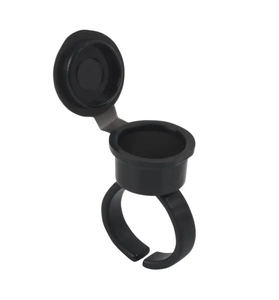 Tattoo Ink Cup <b>Holder</b> Silicone Pigment Stand Tray for PMU Microblading Permanent <b>Makeup</b> Workstation Professional Studio Use - Product Image 1