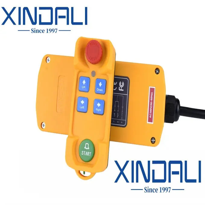 XDL19-F21-4 interruttore wireless telecomando industriale 24/36/220/380V, per controller di sollevamento gru paranco elettrico